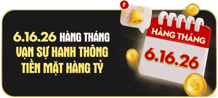 Thưởng nạp lại hàng ngày 888p77